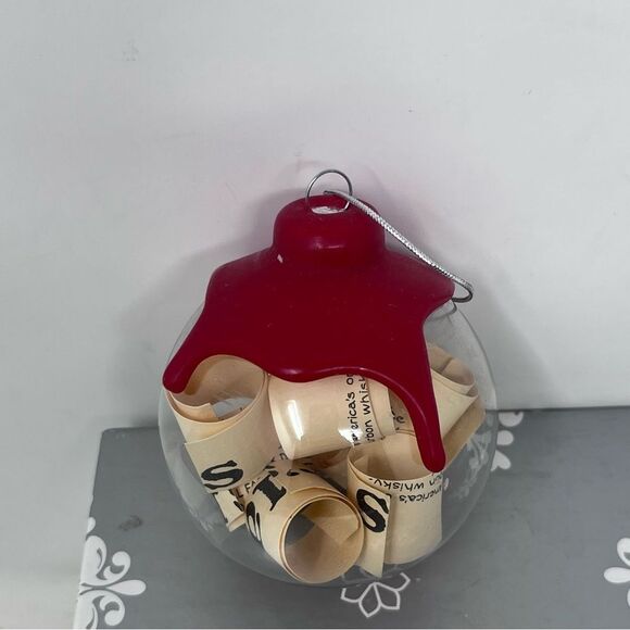 Maker’s Mark Whiskey Promotional Red Wax Drip Ornament - Picture 5 of 8